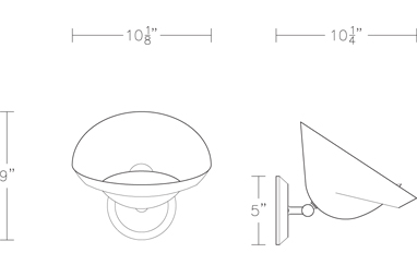 Mouille Style Saturn Small